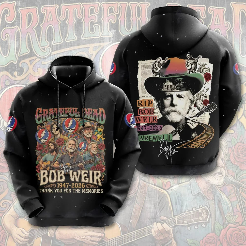 LIMITED EDITION - NEW CUSTOMIZED GRATEFUL DEAD T-SHIRT, HOODIE, ZIP HOODIE