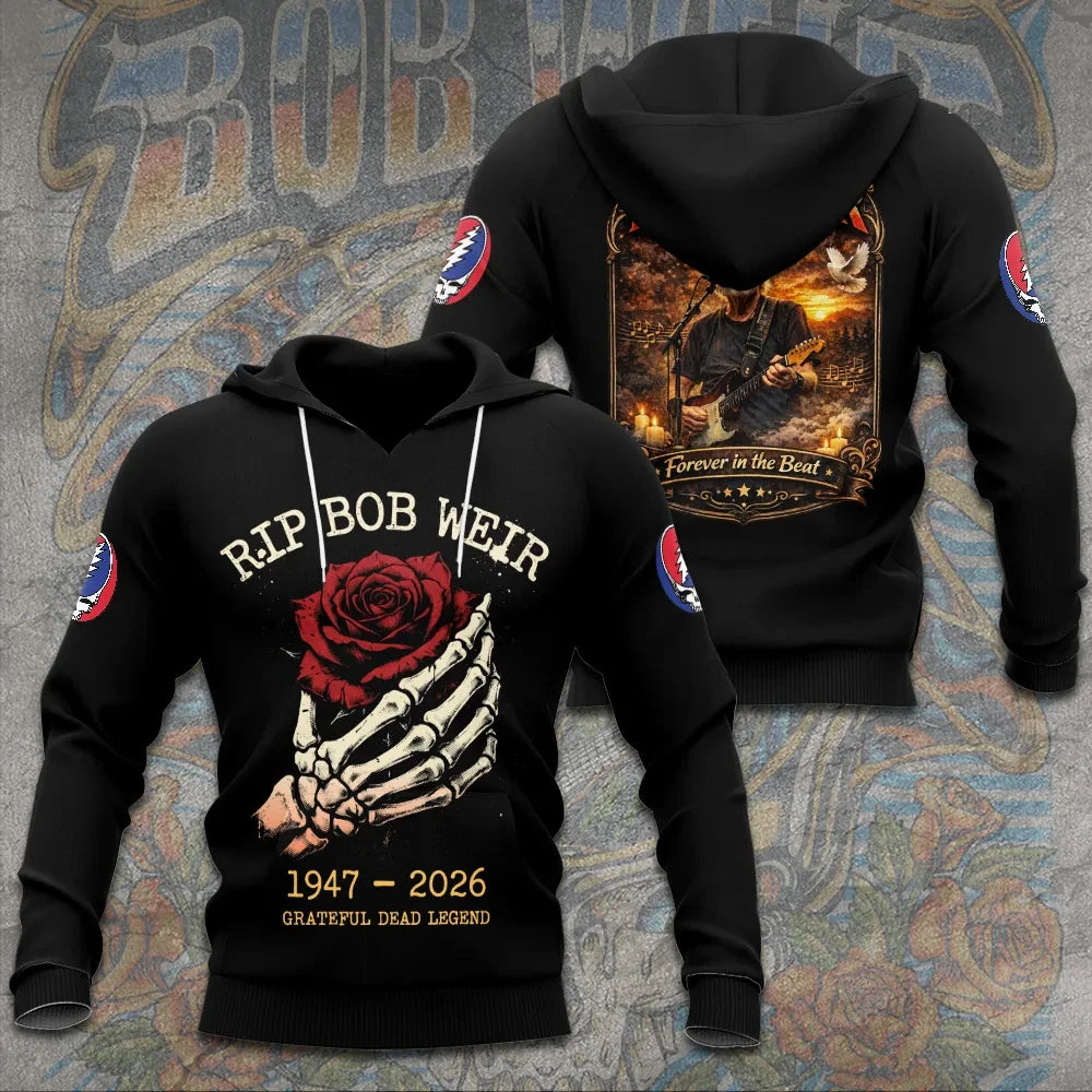 LIMITED EDITION - NEW CUSTOMIZED GRATEFUL DEAD T-SHIRT, HOODIE, ZIP HOODIE