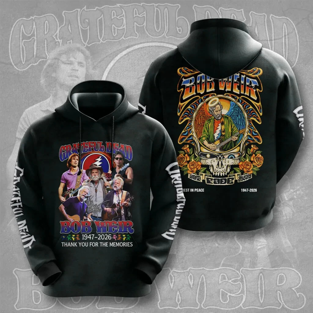 LIMITED EDITION - NEW CUSTOMIZED GRATEFUL DEAD T-SHIRT, HOODIE, ZIP HOODIE
