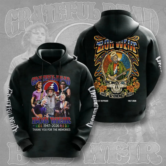 LIMITED EDITION - NEW CUSTOMIZED GRATEFUL DEAD T-SHIRT, HOODIE, ZIP HOODIE
