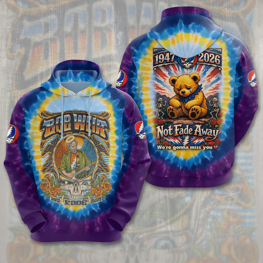 LIMITED EDITION - NEW CUSTOMIZED GRATEFUL DEAD T-SHIRT, HOODIE, ZIP HOODIE