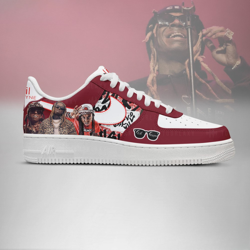 LIMITED EDITION - NEW CUSTOMIZED LIL WAYNE AF1 SHOES