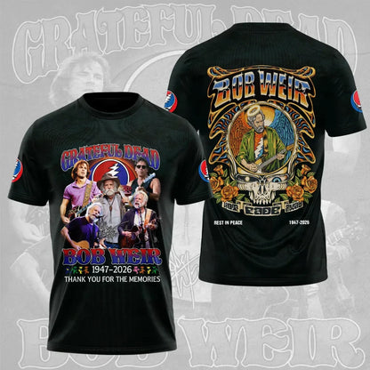 LIMITED EDITION - NEW CUSTOMIZED GRATEFUL DEAD T-SHIRT, HOODIE, ZIP HOODIE