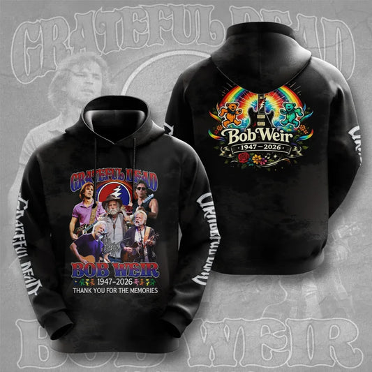 LIMITED EDITION - NEW CUSTOMIZED GRATEFUL DEAD T-SHIRT, HOODIE, ZIP HOODIE