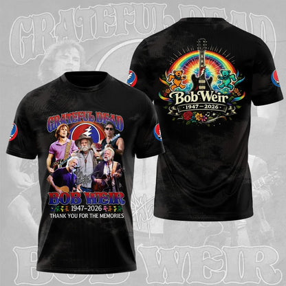 LIMITED EDITION - NEW CUSTOMIZED GRATEFUL DEAD T-SHIRT, HOODIE, ZIP HOODIE