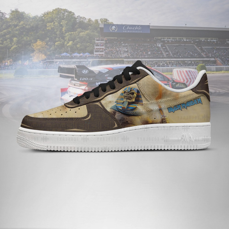 LIMITED EDITION - NEW CUSTOMIZED IRON MAIDEN AF1 SHOES