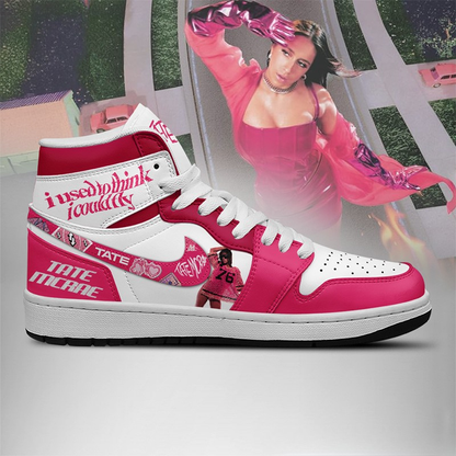 LIMITED EDITION - NEW CUSTOMIZED TATE MCRAE AIR JORDAN SHOES