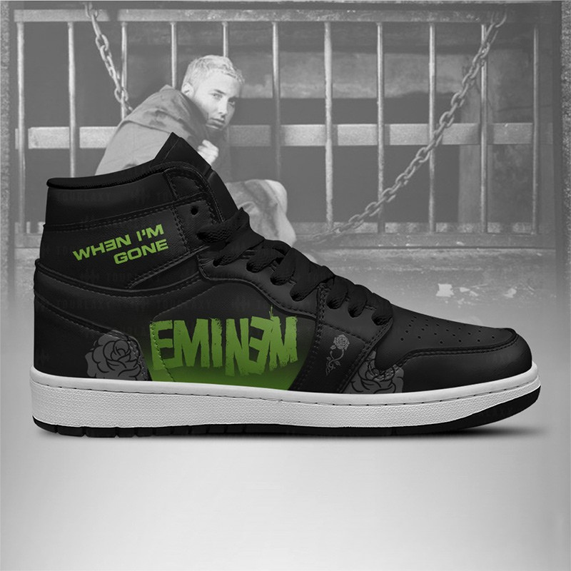 LIMITED EDITION - NEW CUSTOMIZED EMINEM AIR JORDAN SHOES