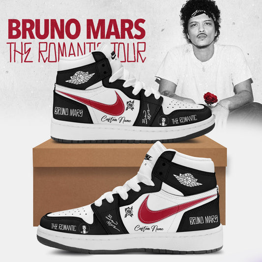 LIMITED EDITION - NEW CUSTOMIZED BRUNO MARS AIR JORDAN SHOES