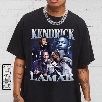 LIMITED EDITION - NEW CUSTOMIZED KENDRICK LAMAR T-SHIRT | MULTIPLE COLORS AVAILABLE
