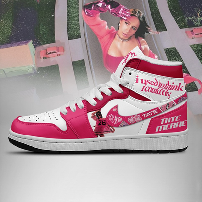 LIMITED EDITION - NEW CUSTOMIZED TATE MCRAE AIR JORDAN SHOES
