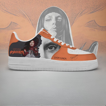 LIMITED EDITION - NEW CUSTOMIZED LADY GAGA AF1 SHOES