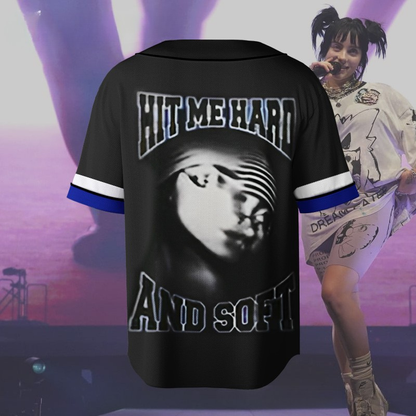 LIMITED EDITION - NEW CUSTOMIZED BILLIE EILISH BASEBALL JERSEY