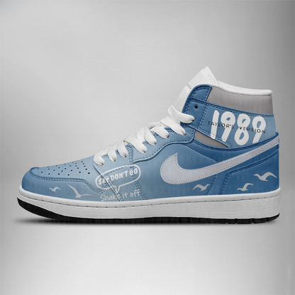LIMITED EDITION - NEW CUSTOMIZED TAYLOR SWIFT AIR JORDAN SHOES