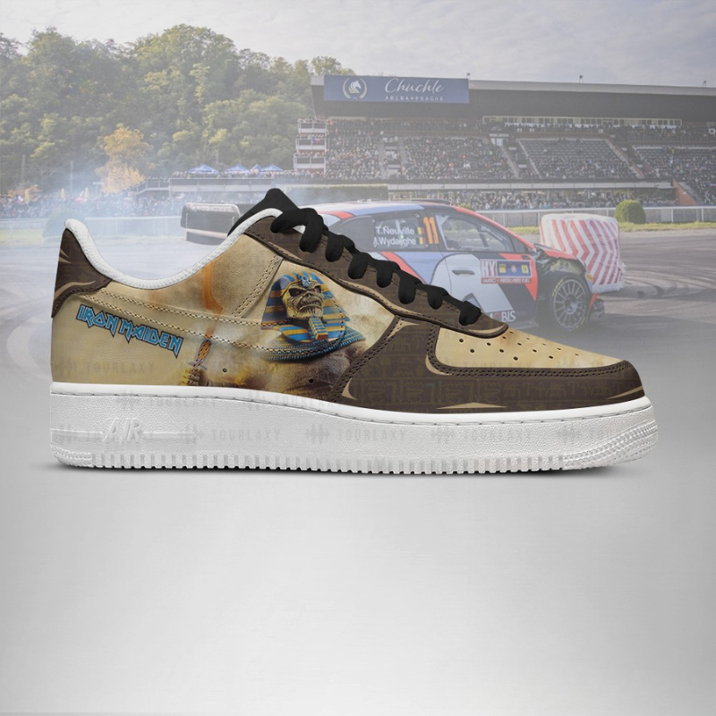 LIMITED EDITION - NEW CUSTOMIZED IRON MAIDEN AF1 SHOES