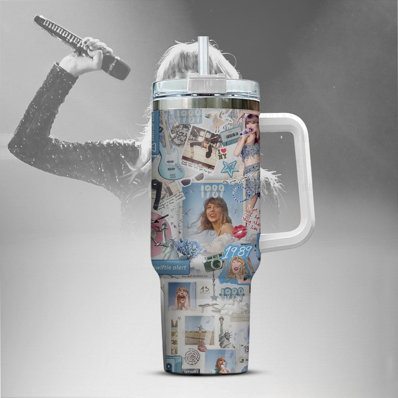 LIMITED EDITION - NEW CUSTOMIZED TAYLOR SWIFT 40 Oz TUMBLER