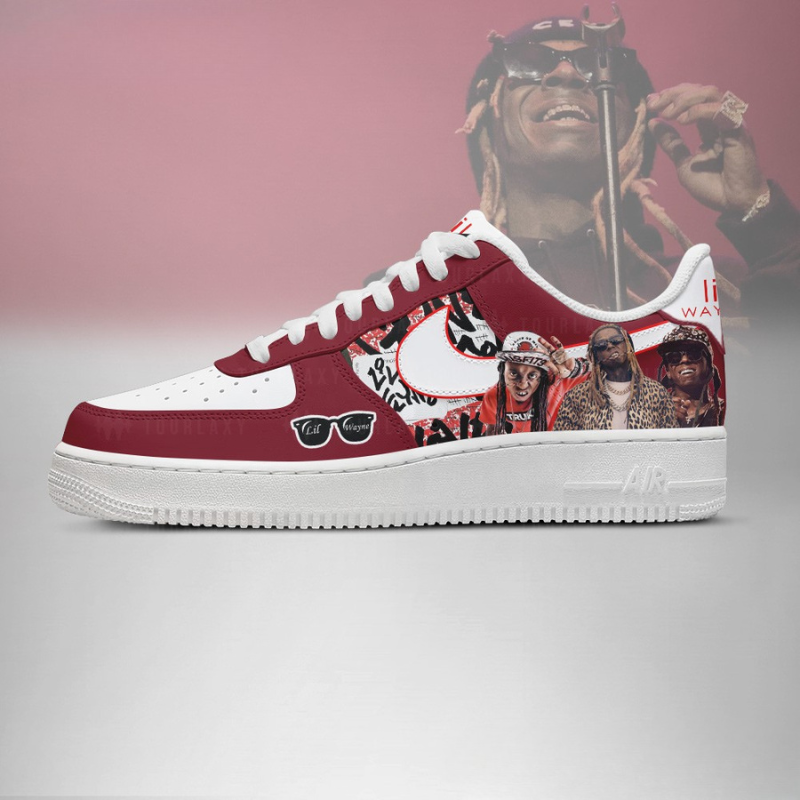 LIMITED EDITION - NEW CUSTOMIZED LIL WAYNE AF1 SHOES