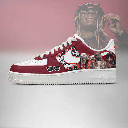 LIMITED EDITION - NEW CUSTOMIZED LIL WAYNE AF1 SHOES