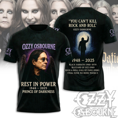 LIMITED EDITION - NEW CUSTOMIZED BLACK SABBATH x OZZY OSBOURNE T-SHIRT, HOODIE, ZIP HOODIE