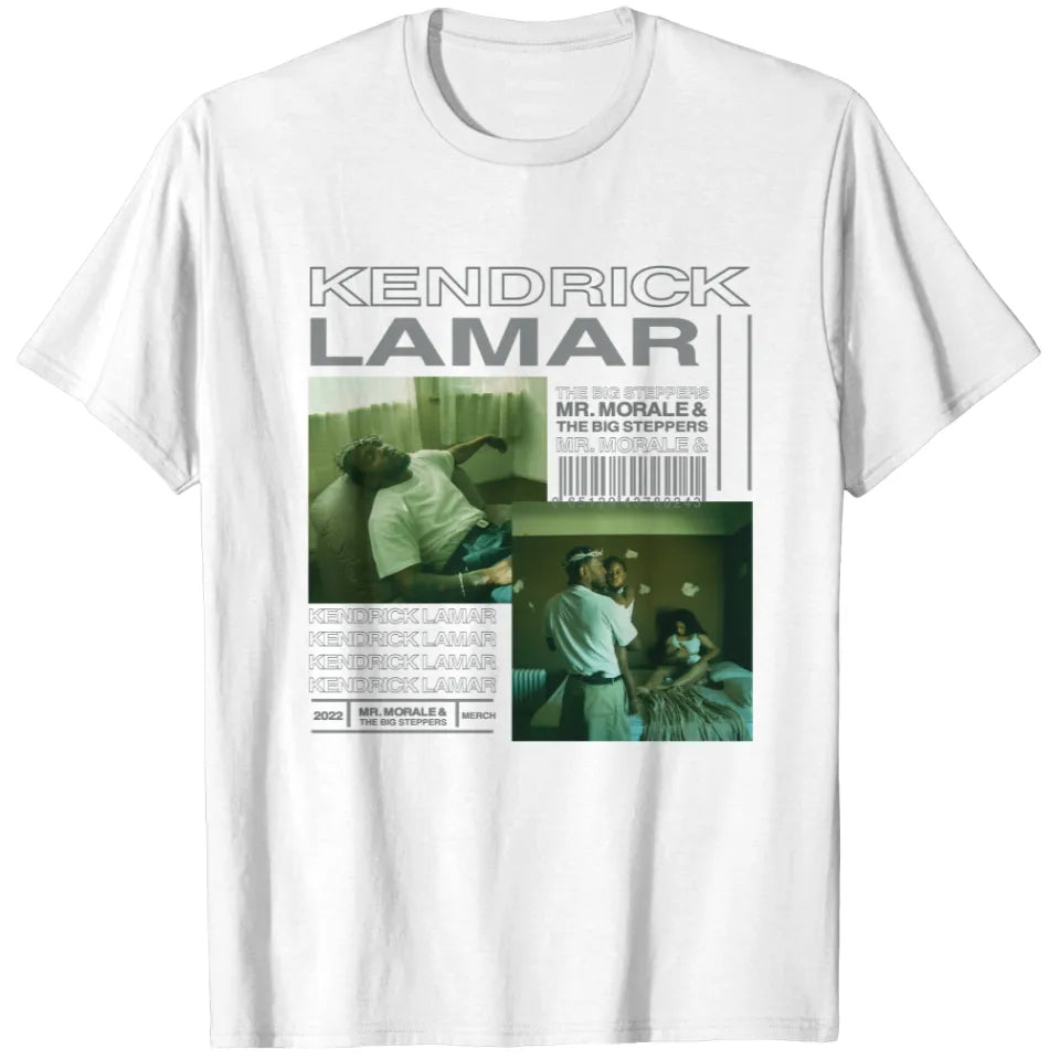 LIMITED EDITION - NEW CUSTOMIZED KENDRICK LAMAR T-SHIRT | MULTIPLE COLORS AVAILABLE