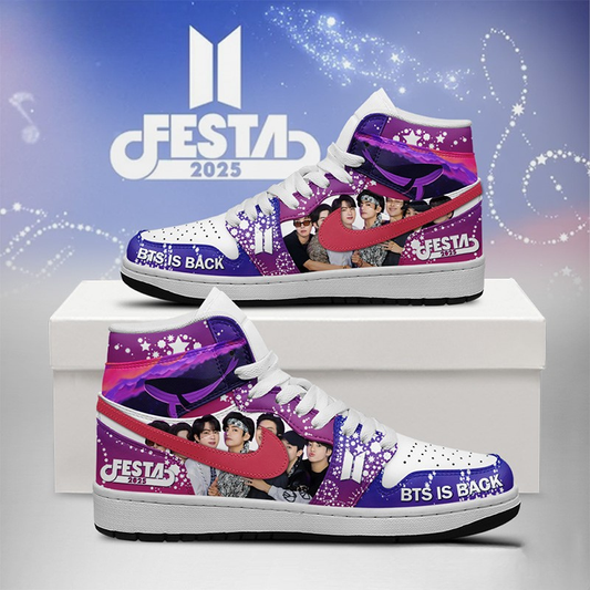 LIMITED EDITION - BTS COMEBACK WORLD TOUR AIR JORDAN SHOES