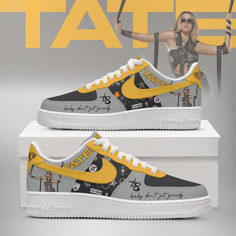 LIMITED EDITION - NEW CUSTOMIZED TATE MCRAE AF1 SHOES