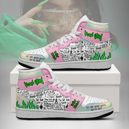 LIMITED EDITION - NEW CUSTOMIZED BILLIE EILISH AIR JORDAN SHOES