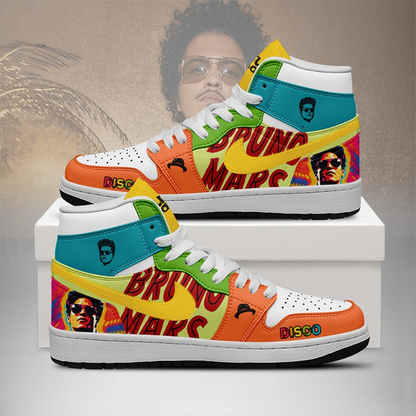 LIMITED EDITION - NEW CUSTOMIZED BRUNO MARS AIR JORDAN SHOES