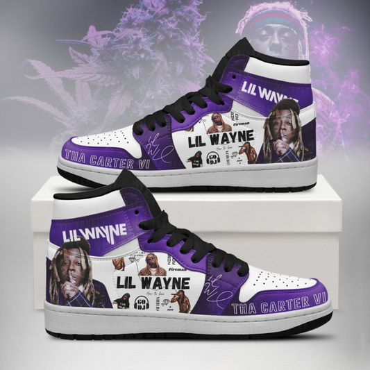 LIMITED EDITION - NEW CUSTOMIZED LIL WAYNE AIR JORDAN SHOES