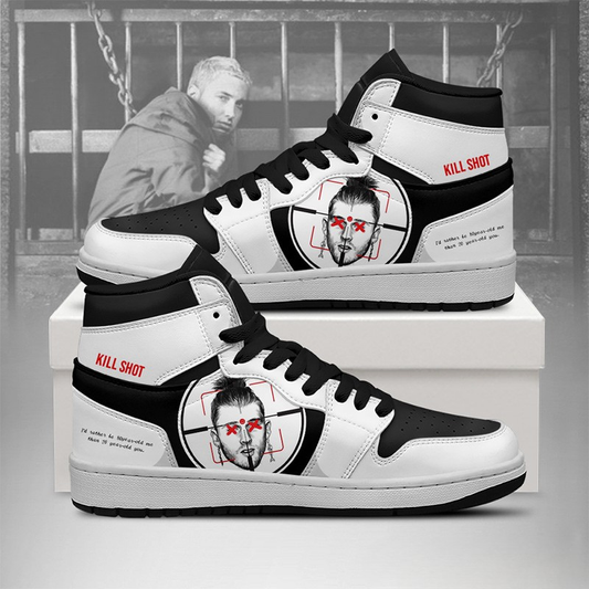 LIMITED EDITION - NEW CUSTOMIZED EMINEM AIR JORDAN SHOES