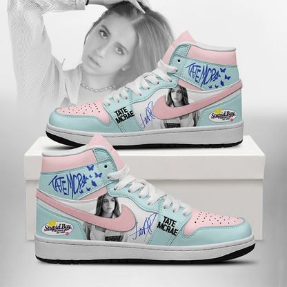 LIMITED EDITION - NEW CUSTOMIZED TATE MCRAE AIR JORDAN SHOES