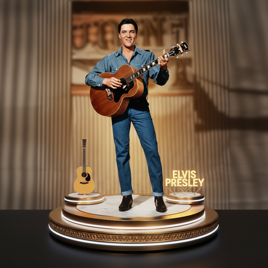 LIMITED EDITION - NEW CUSTOMIZED ELVIS PRESLEY ACRYLIC PLAQUE