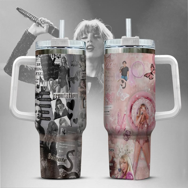 LIMITED EDITION - NEW CUSTOMIZED TAYLOR SWIFT 40 Oz TUMBLER