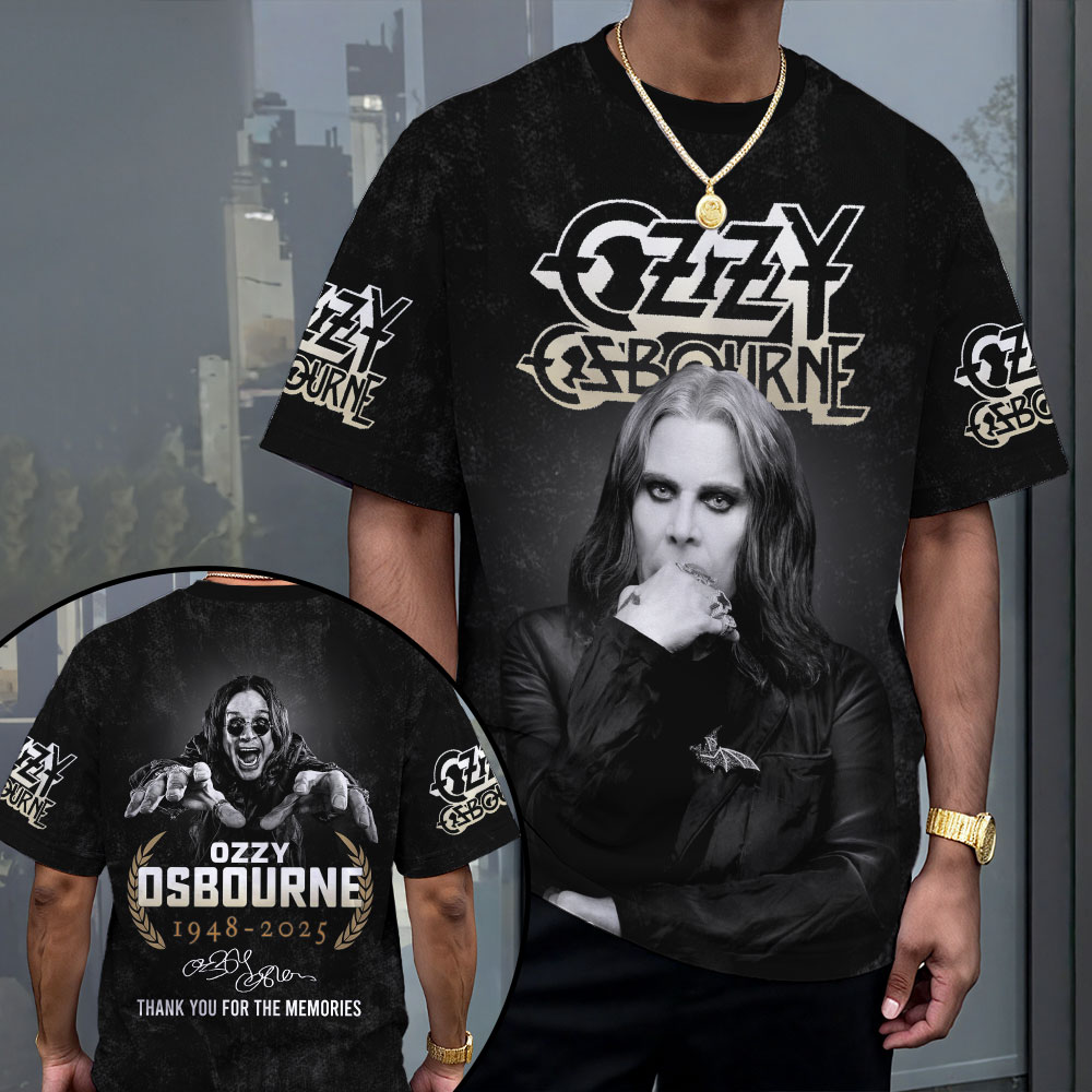 LIMITED EDITION - NEW CUSTOMIZED BLACK SABBATH x OZZY OSBOURNE T-SHIRT, HOODIE, ZIP HOODIE
