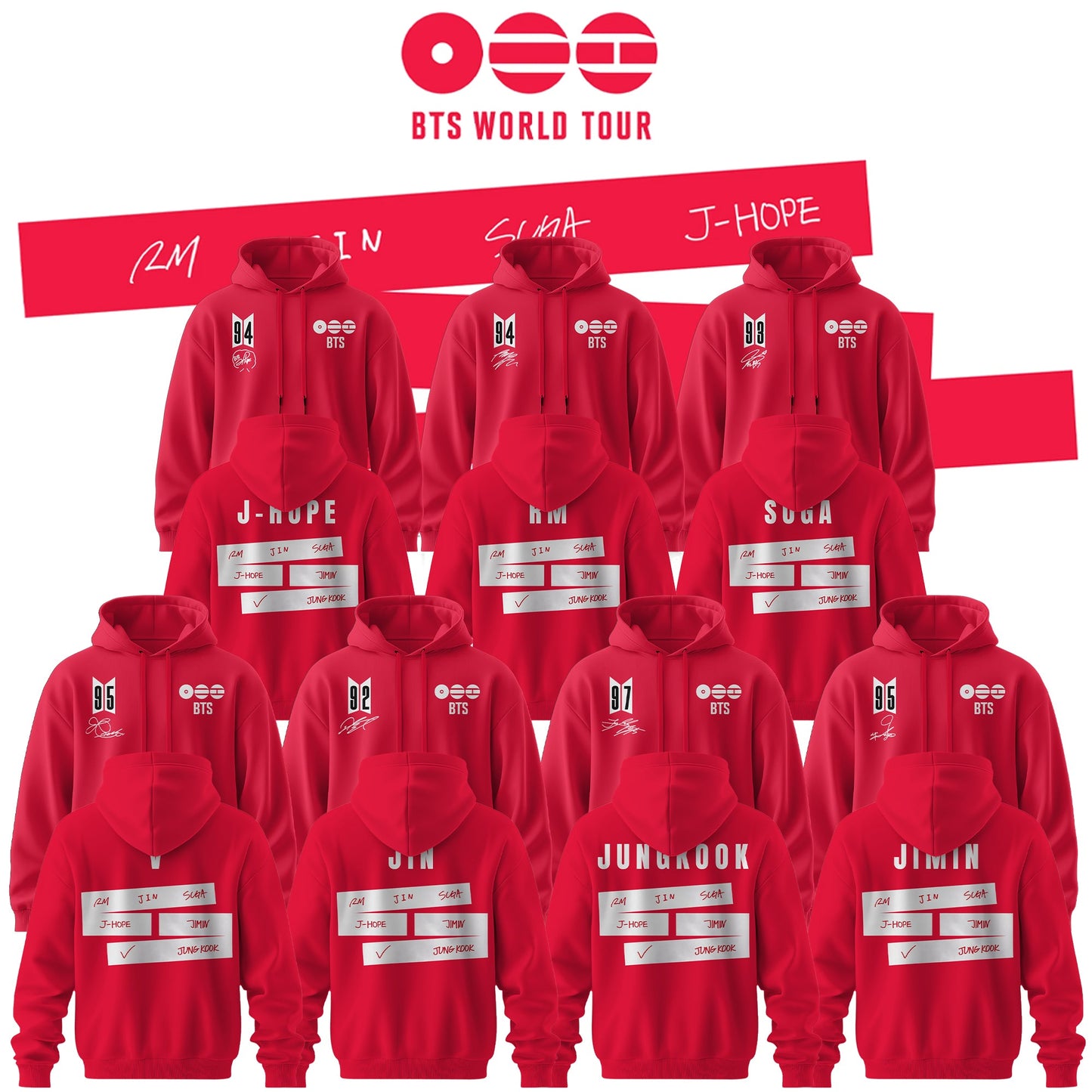 LIMITED EDITION - BTS COMEBACK WORLD TOUR APPAREL