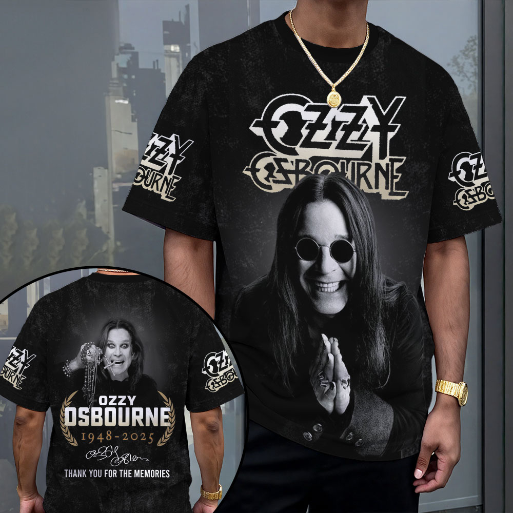 LIMITED EDITION - NEW CUSTOMIZED BLACK SABBATH x OZZY OSBOURNE T-SHIRT, HOODIE, ZIP HOODIE