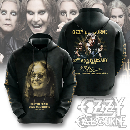 LIMITED EDITION - NEW CUSTOMIZED BLACK SABBATH x OZZY OSBOURNE T-SHIRT, HOODIE, ZIP HOODIE