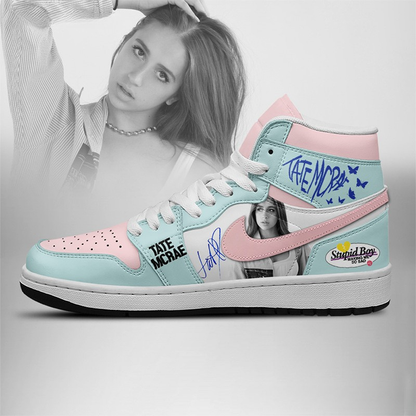 LIMITED EDITION - NEW CUSTOMIZED TATE MCRAE AIR JORDAN SHOES