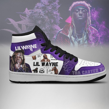 LIMITED EDITION - NEW CUSTOMIZED LIL WAYNE AIR JORDAN SHOES