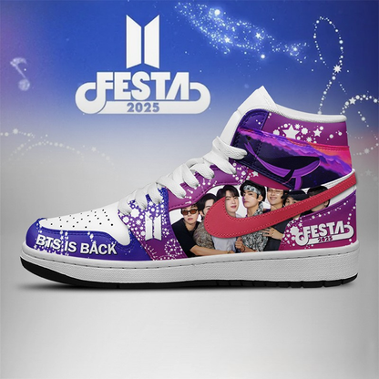 LIMITED EDITION - BTS COMEBACK WORLD TOUR AIR JORDAN SHOES