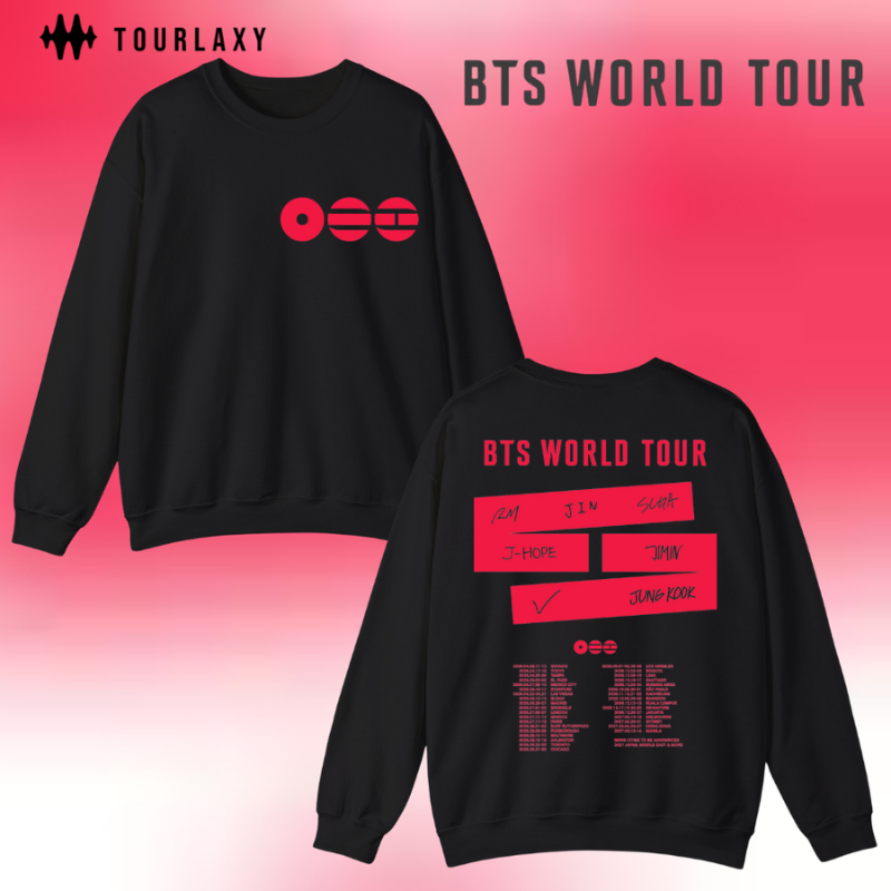 LIMITED EDITION - BTS COMEBACK WORLD TOUR APPAREL