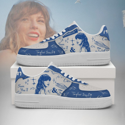 LIMITED EDITION - NEW CUSTOMIZED TAYLOR SWIFT AF1 SHOES