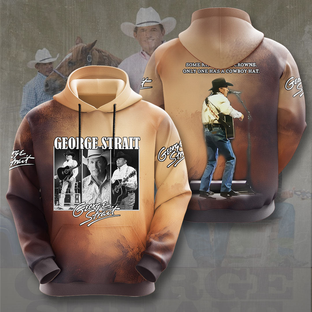 LIMITED EDITION - NEW CUSTOMIZED GEORGE STRAIT T-SHIRT, HOODIE, ZIP HOODIE