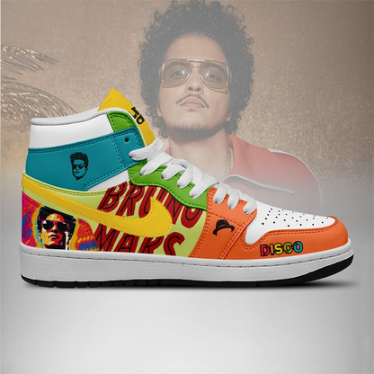 LIMITED EDITION - NEW CUSTOMIZED BRUNO MARS AIR JORDAN SHOES