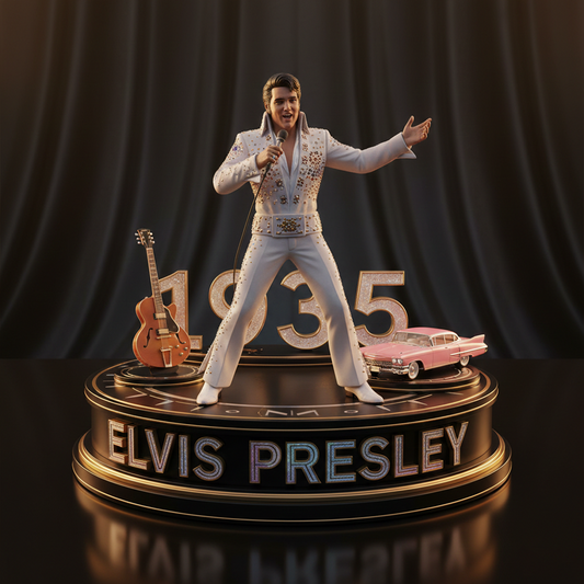 LIMITED EDITION - NEW CUSTOMIZED ELVIS PRESLEY ACRYLIC PLAQUE