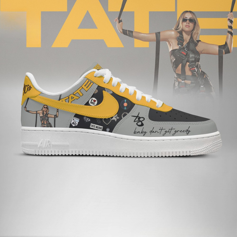 LIMITED EDITION - NEW CUSTOMIZED TATE MCRAE AF1 SHOES