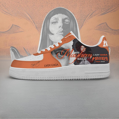 LIMITED EDITION - NEW CUSTOMIZED LADY GAGA AF1 SHOES
