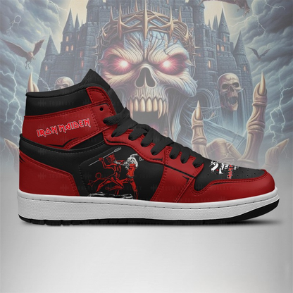 LIMITED EDITION - NEW CUSTOMIZED IRON MAIDEN AIR JORDAN SHOES