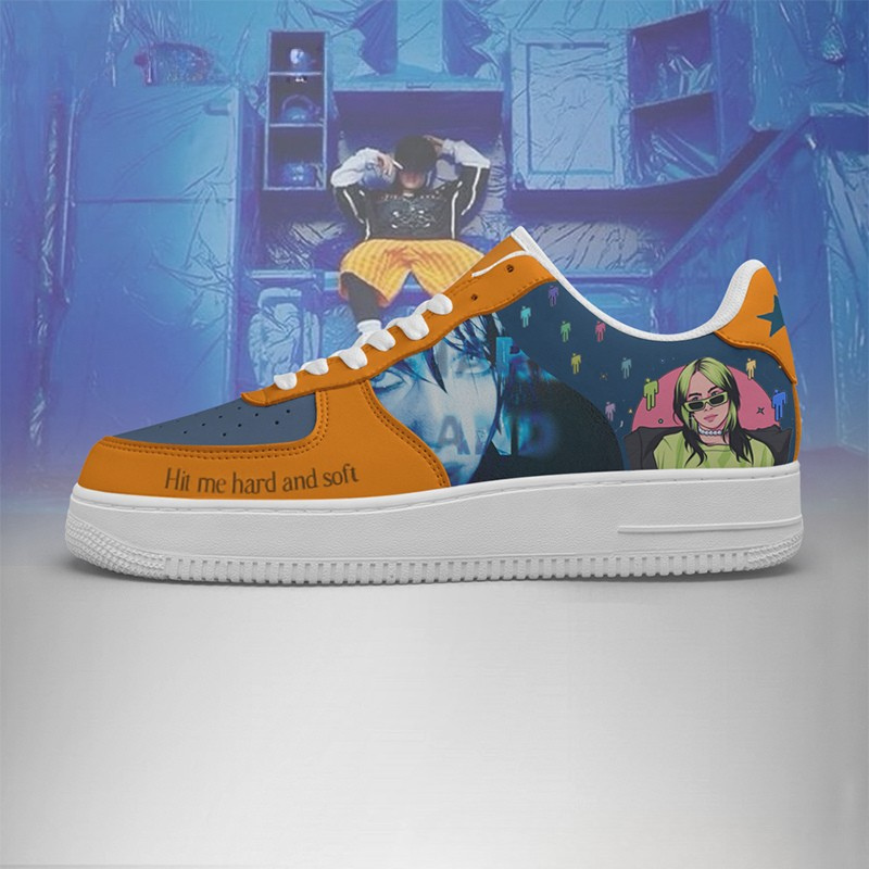 LIMITED EDITION - NEW CUSTOMIZED BILLIE EILISH AF1 SHOES