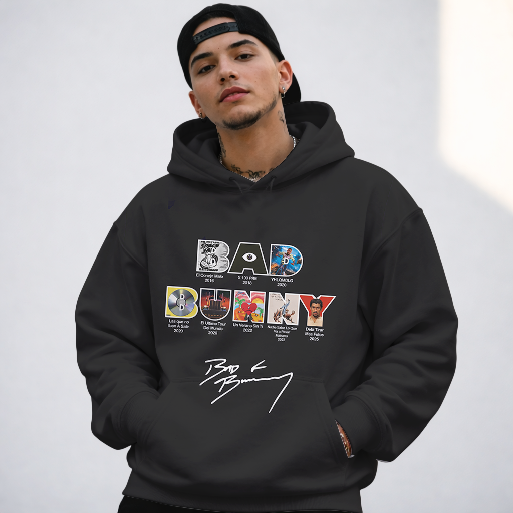 LIMITED EDITION - NEW CUSTOMIZED BAD BUNNY T-SHIRT, HOODIE, ZIP HOODIE